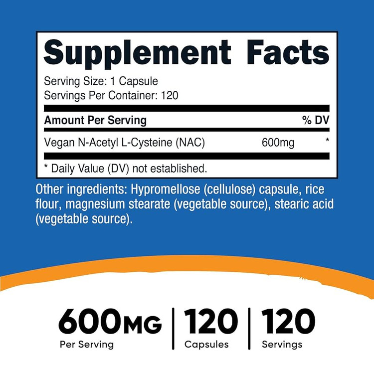 Nacناتری کاست ۱۲۰ عددی 600mg