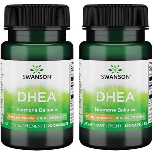 مکمل دی اچ ای ای Swanson DHEA۰ (۱۲۰عددی)۲۵میلی گرم