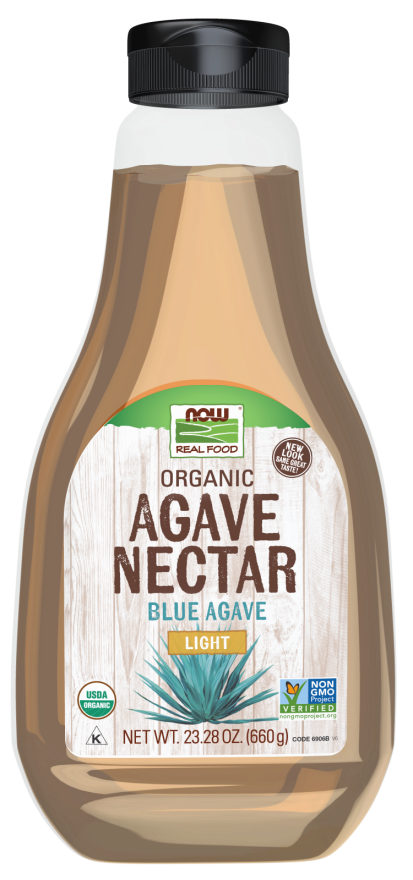 شیره آگاو ناو فودز – NOW Organic Agave Nectar (Light)