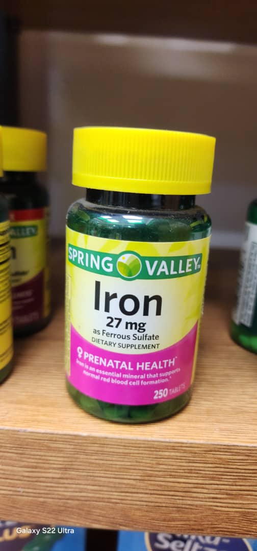 آهن اسپرینگ والی(۲۵۰عددی) Spring Valley Iron
