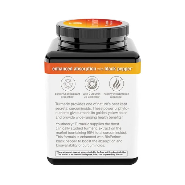 زردچوبه یوتئوری (۲۱۰عددی)Youtheory Turmeric 2250 mg