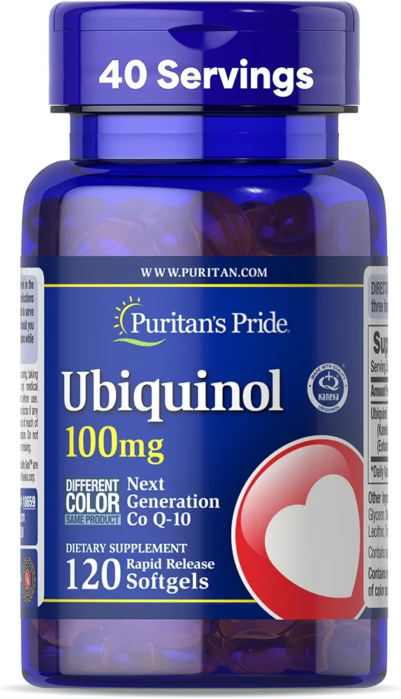 یوبیکینول و کوآنزیم Q10 برند Puritan's Pride - بسته 120 عددی
