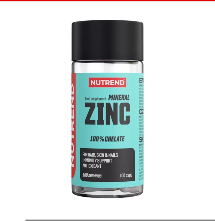 مینرال زینک ناترند 100 عددی | Nutrend Mineral Zinc
