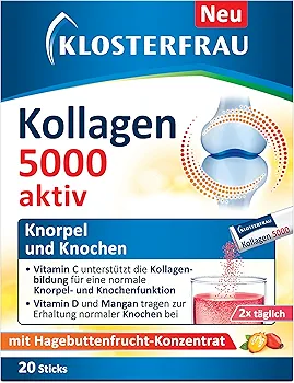 ساشه کلاژن 5000اکتیو( 20 عددی )کلاژن ساز کلسترفرو آلمانی