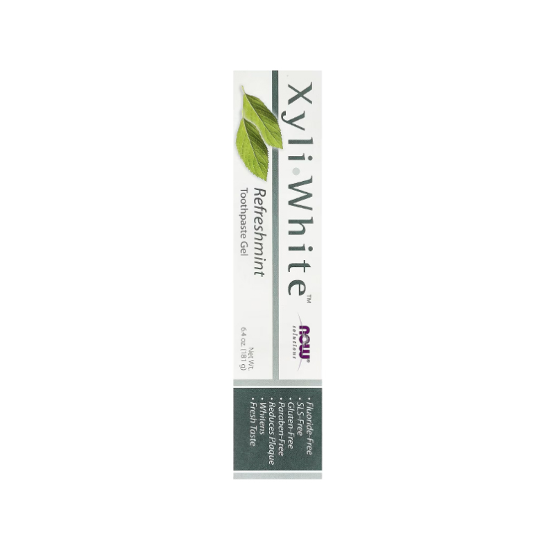 خمیردندان ژلی با نعناع زایلیوایت ریفِرِشمینت ناو فودز Now Foods XyliWhite Refreshmint Toothpaste Gel