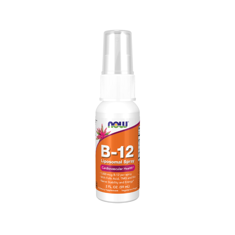 ویتامین B-12 اسپری لیپوزومی ناو فودز Now Foods Vitamin B-12 Liposomal Spray
