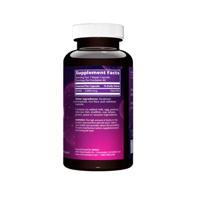 بیوتین ام ار ام نوتریشن۶۰تایی MRM NUTRITION Biotin