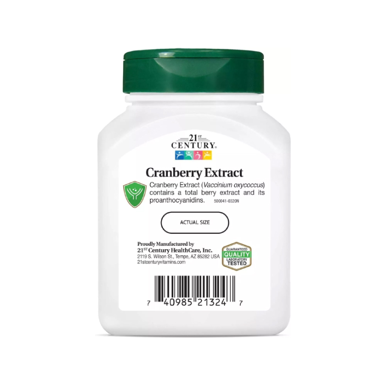 کرن بری ۲۱ سنتری(۶۰تایی) 21st century cranberry extract