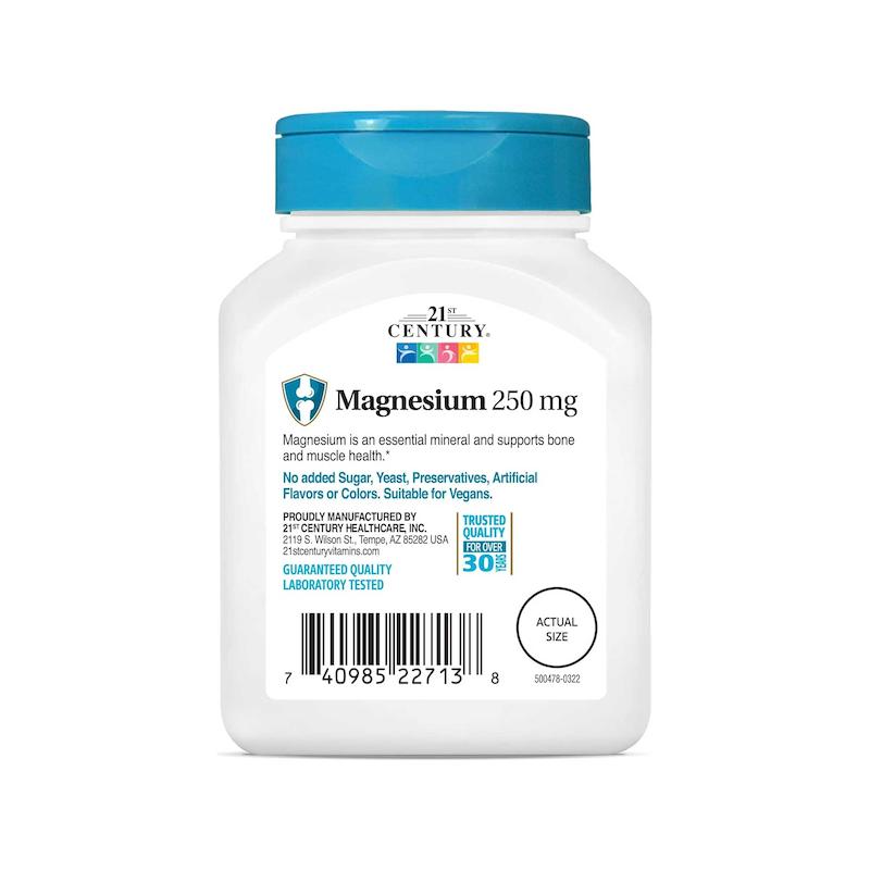 منیزیم سنتری ۱۱۰تایی21st Century Magnesium