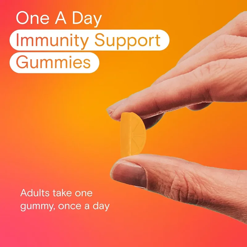 پاستیل مولتی ویتامین تقویت ایمنی بدن بایر Bayer One Day Multi+ Immunity Gummies (120 عددی)