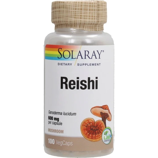 عصاره قارچ ریشی یا گانودرما سولاری Solaray Reishi Mushrooms
