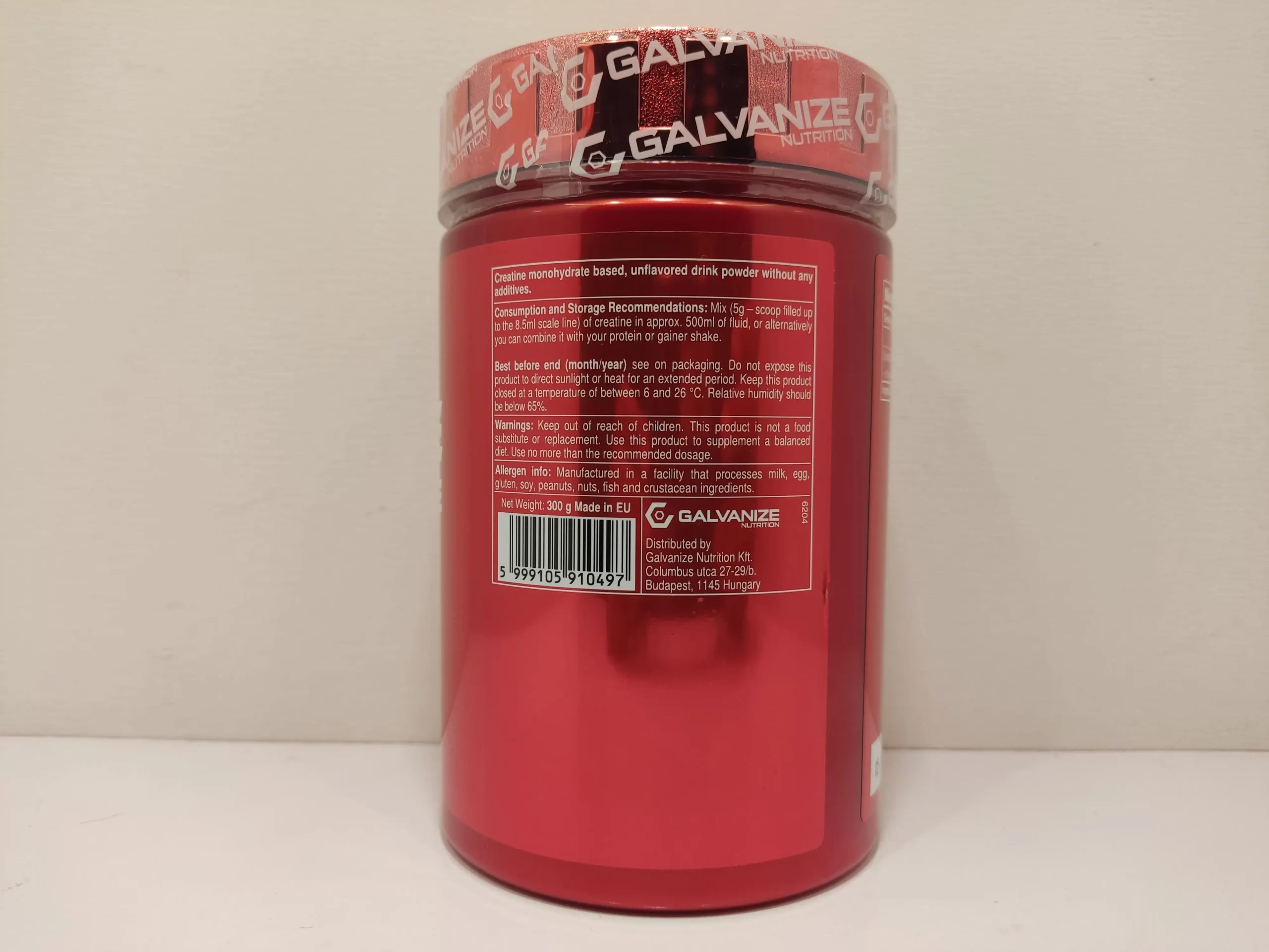 کراتین مونوهیدرات گالوانایز |galvanize creatine monohydrate