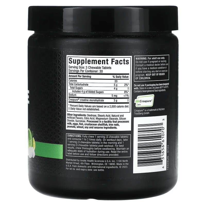 کراتین قرصی ماسل تک - 90 عددی Creatine MuscleTech Chews