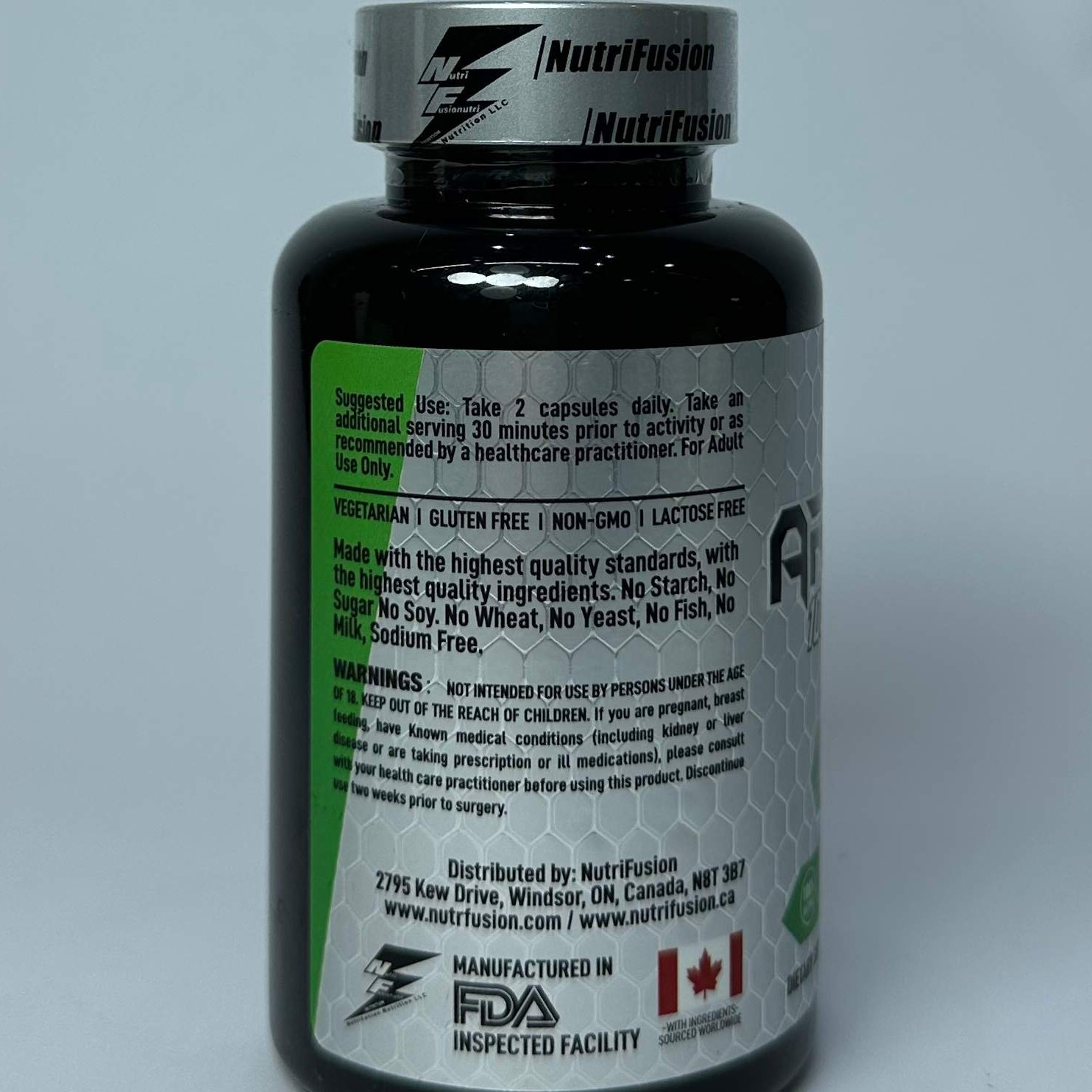 آرژنین قرصی ناتری فیوژن ۱۰۰ تایی Arginine Nutrifusion 100 caps