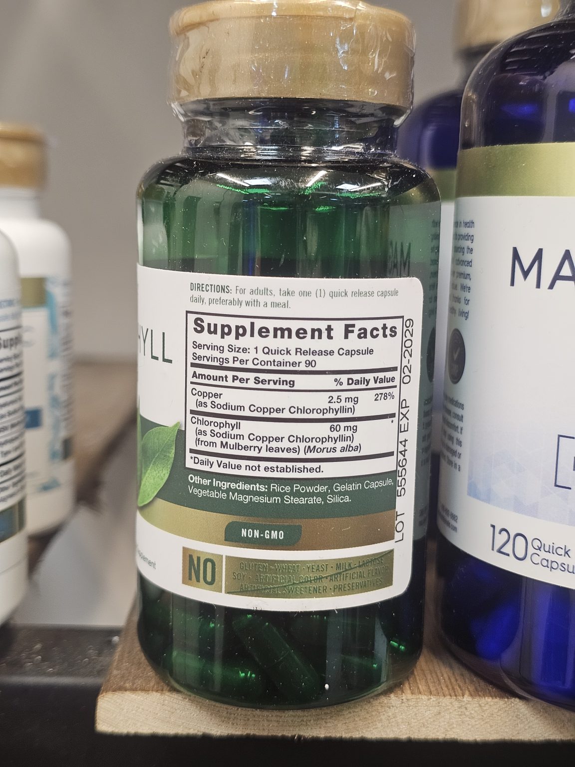 کلروفیل کارلایل 60 میلی گرم ۹۰تایی Carlyle Chlorophyll