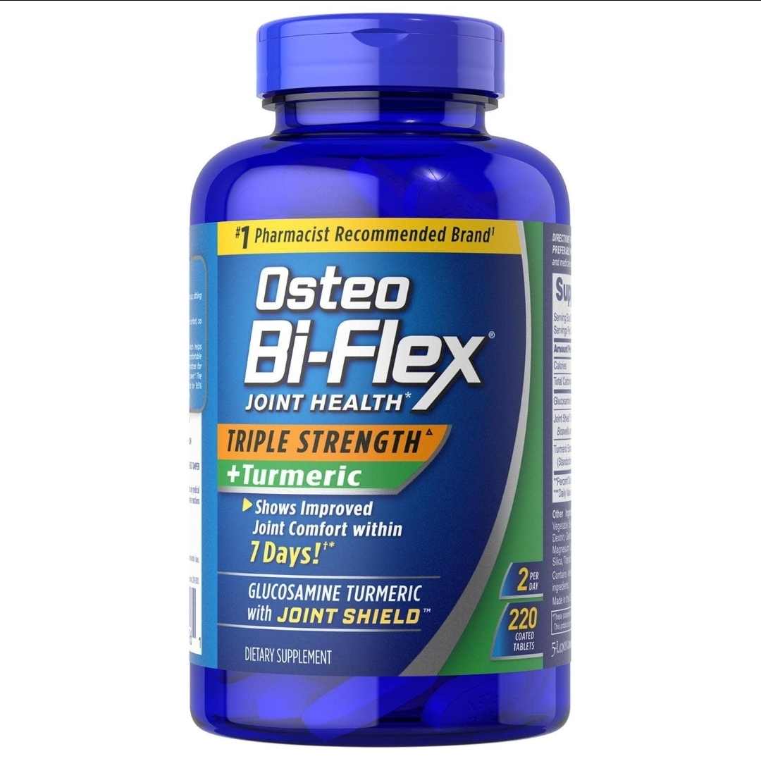مفصل سازبا تورمریک استئو بی فلکس ۲۲۰ عددی Osteo Bi-Flex Triple Strength