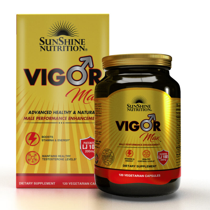 قرص ویگر مکس سانشاین نوتریشن – Sunshine Nutrition Vigor Max – افزایش انرژی و بهبود عملکرد | 120 عدد