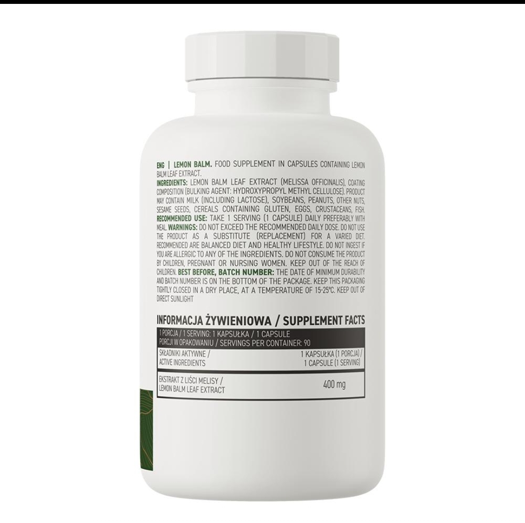 لمون بالم استروویت ۹۰ کپسول | OstroVit Lemon Balm