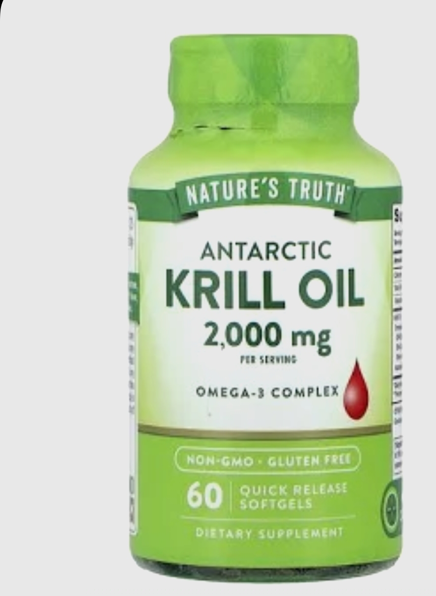 کریل اویل ۲۰۰۰ میلیگرم Nature’s Truth – ۶۰ عددیAntarctic Krill Oil 2000 mg