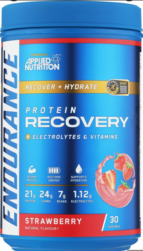 پروتئین ریکاوری Applied Nutrition – توتفرنگی 🍓Applied Nutrition Endurance Recovery