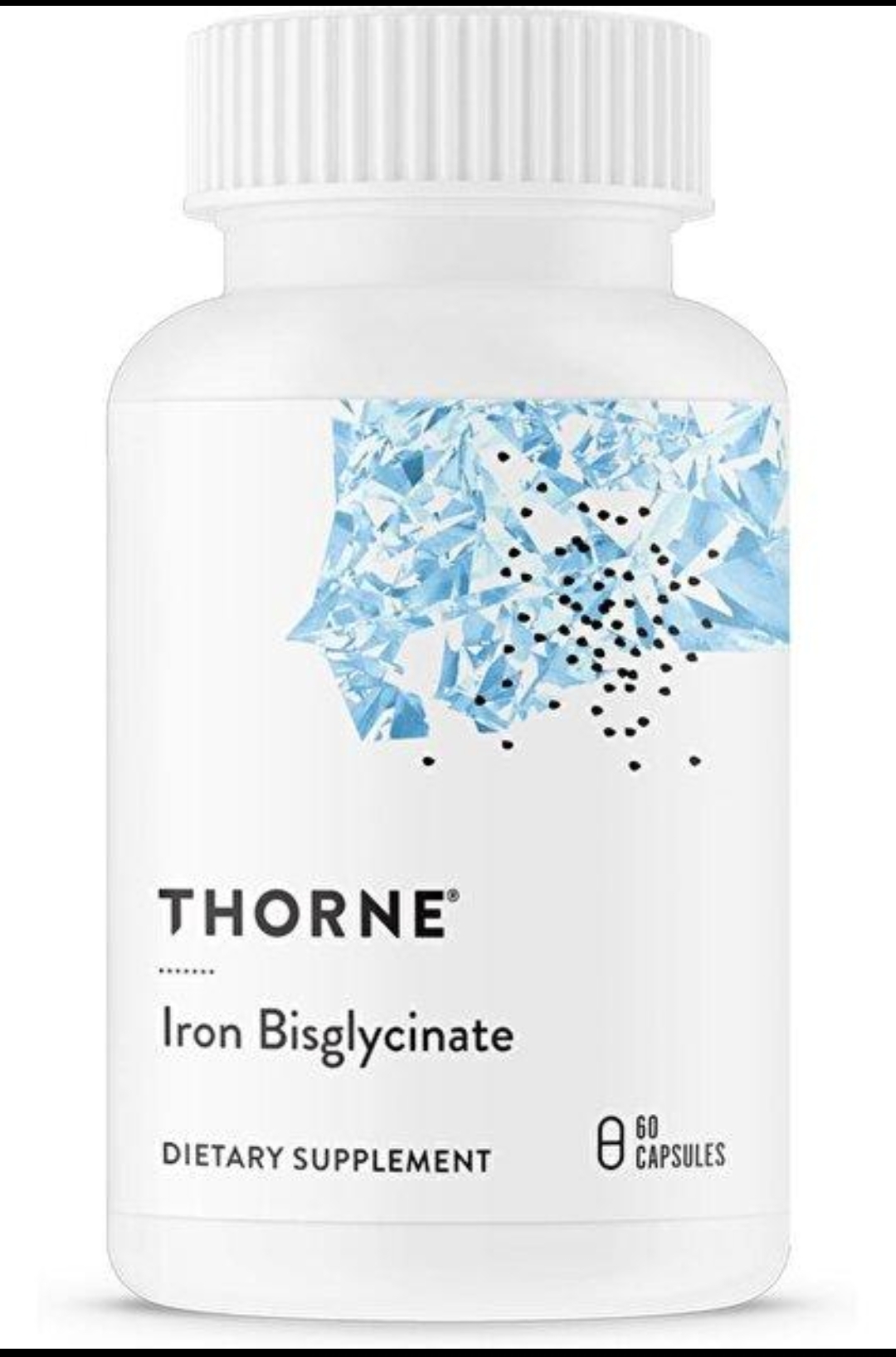 آهن بیسگلیسینات تورن – ۶۰ کپسولThorne Iron Bisglycinate