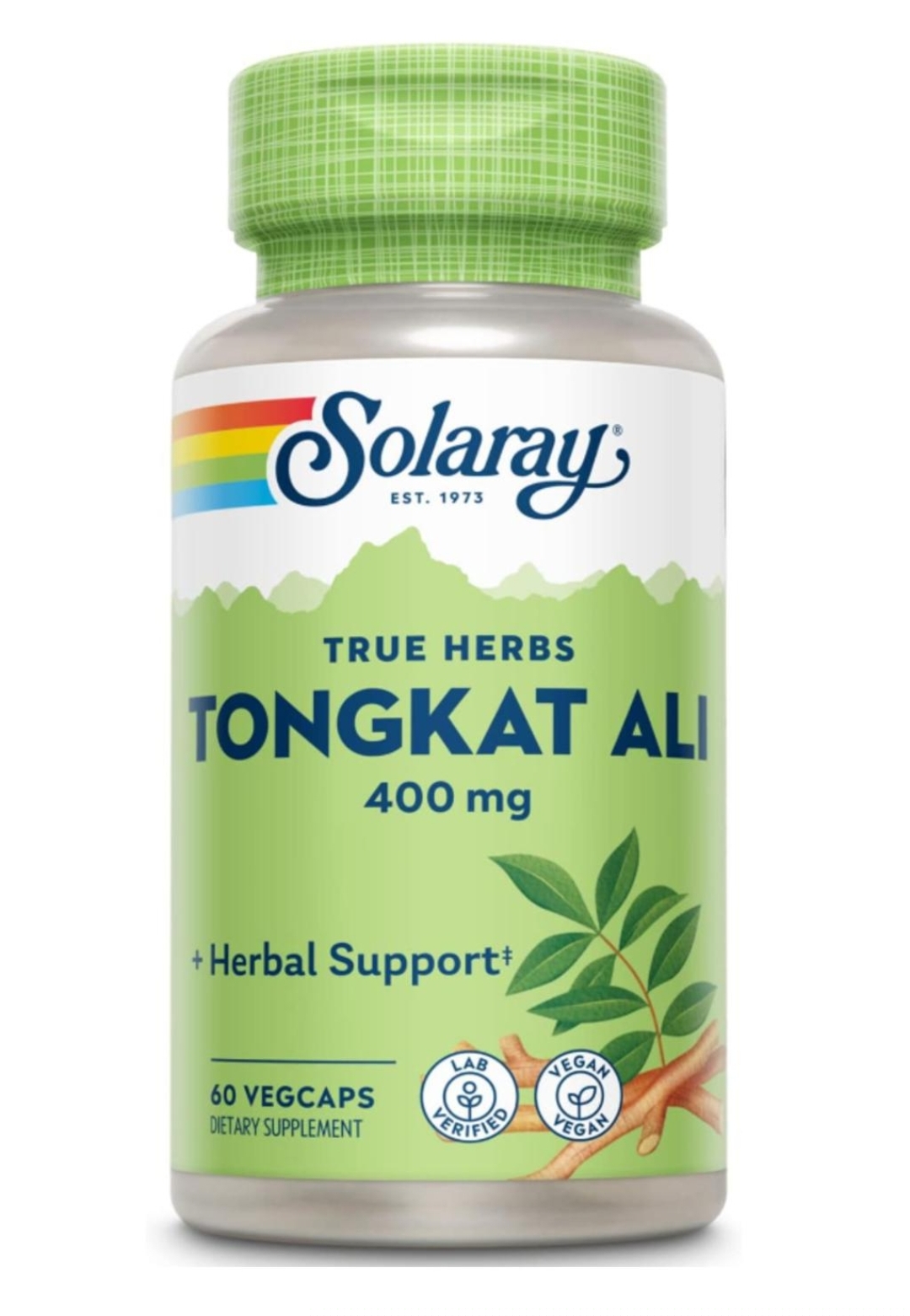 تونگکات علی سولارای ۴۰۰ میلیگرم – ۶۰ عددیSolaray Tongkat Ali 400 mg
