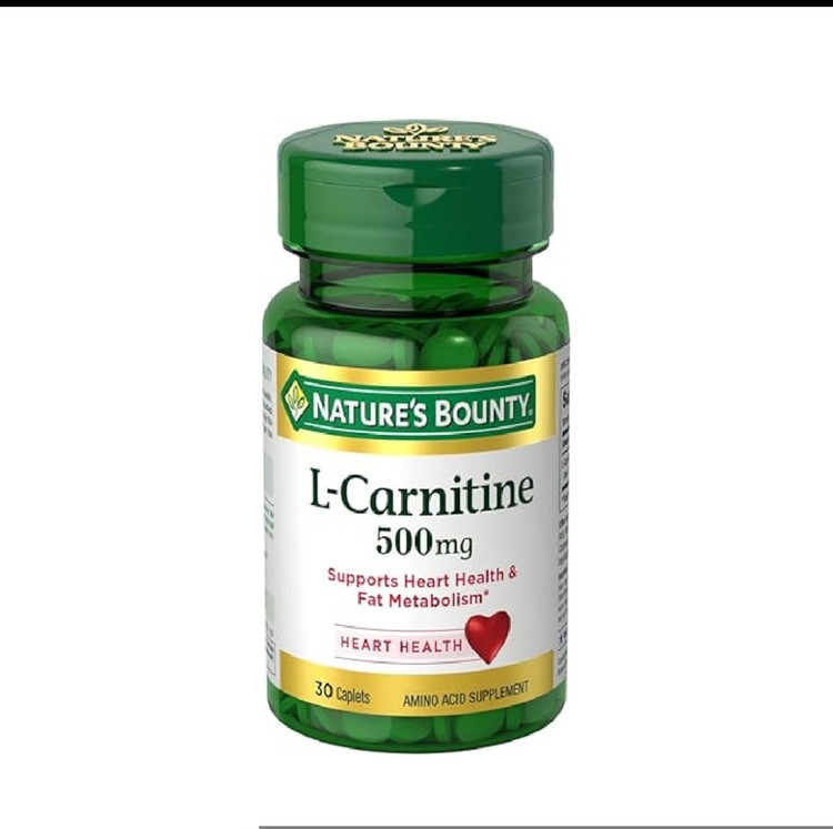ال کارنیتین ۵۰۰ میلیگرم نیچرز بونتی – ۳۰ عددیNature’s Bounty L-Carnitine 500 mg – 30 Caplets