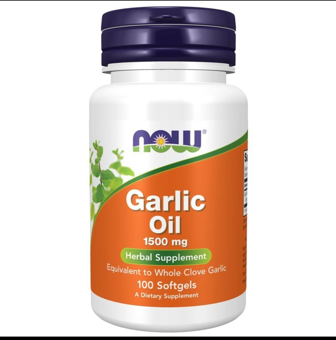 گارلیک اویل ۱۵۰۰ میلیگرم NOW | NOW Garlic Oil