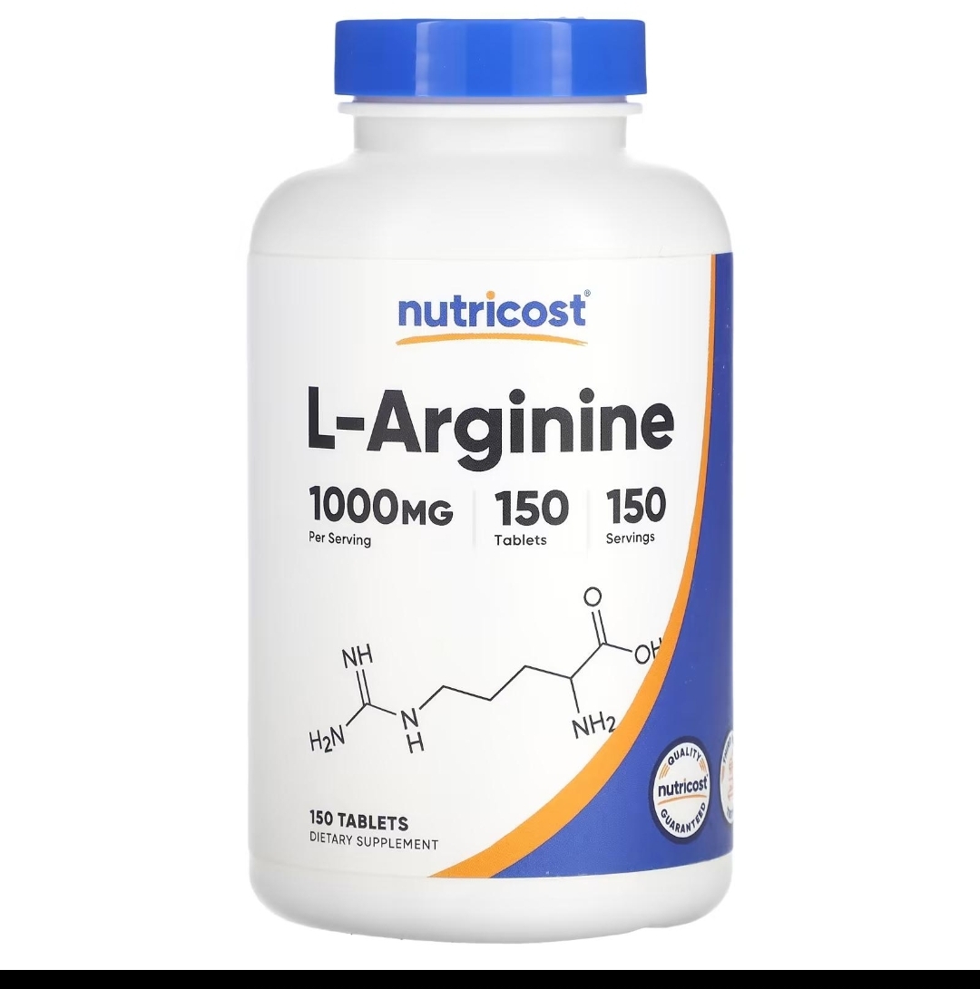 ال آرژنین ۱۰۰۰ میلی‌گرم نوتریکاست | Nutricost L-Arginine