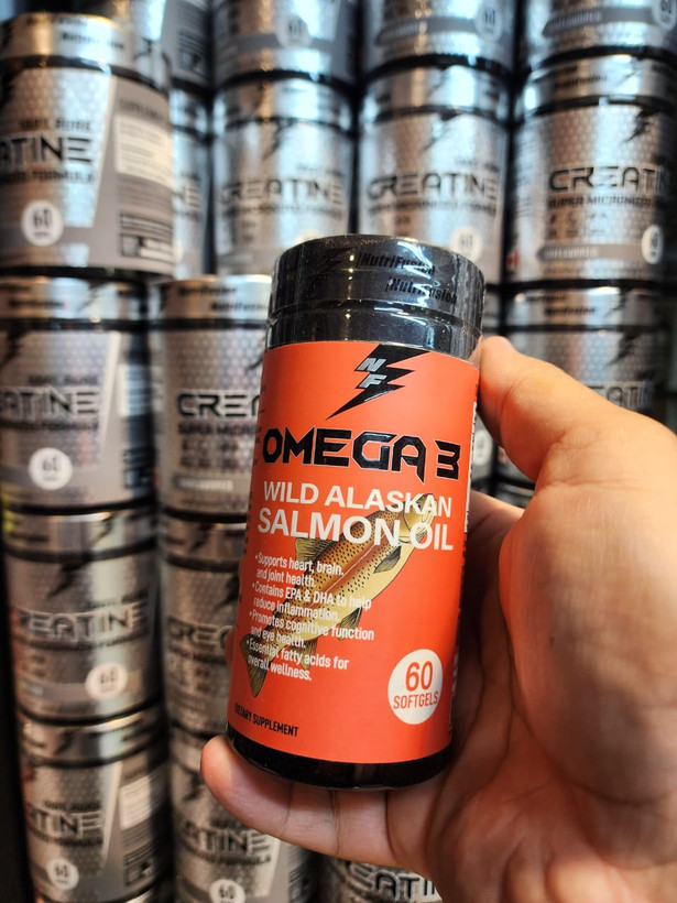 امگا ۳ روغن سالمون نوتریفیوشن ۶۰ عددیNutriFusion Omega-3