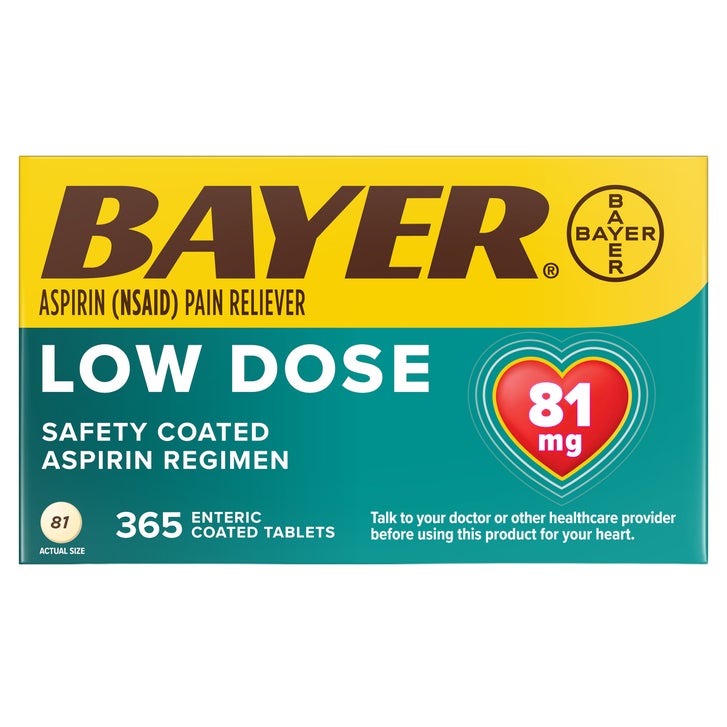 اسپرین ۳۶۵تایی💊 Bayer Aspirin 81 mg — 365 Tablets